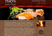Professional Website Design - sushi